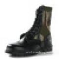 Military Camouflage Leather Boots